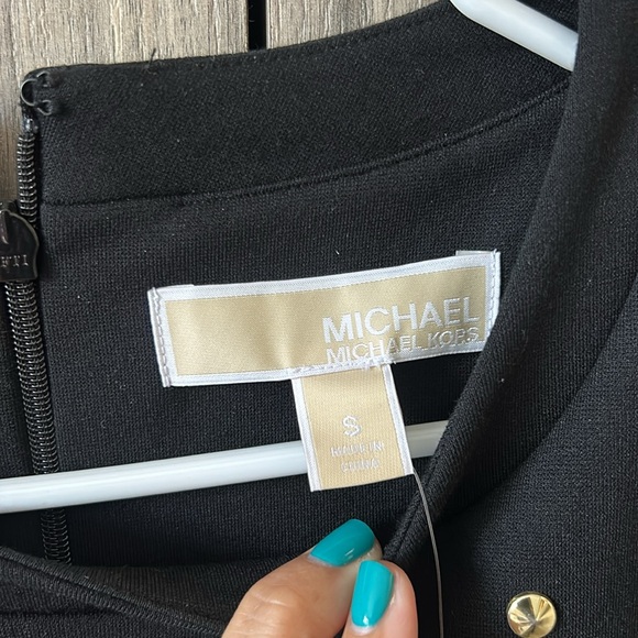 Michael Kors Short Black Dress - Picture 5 of 7